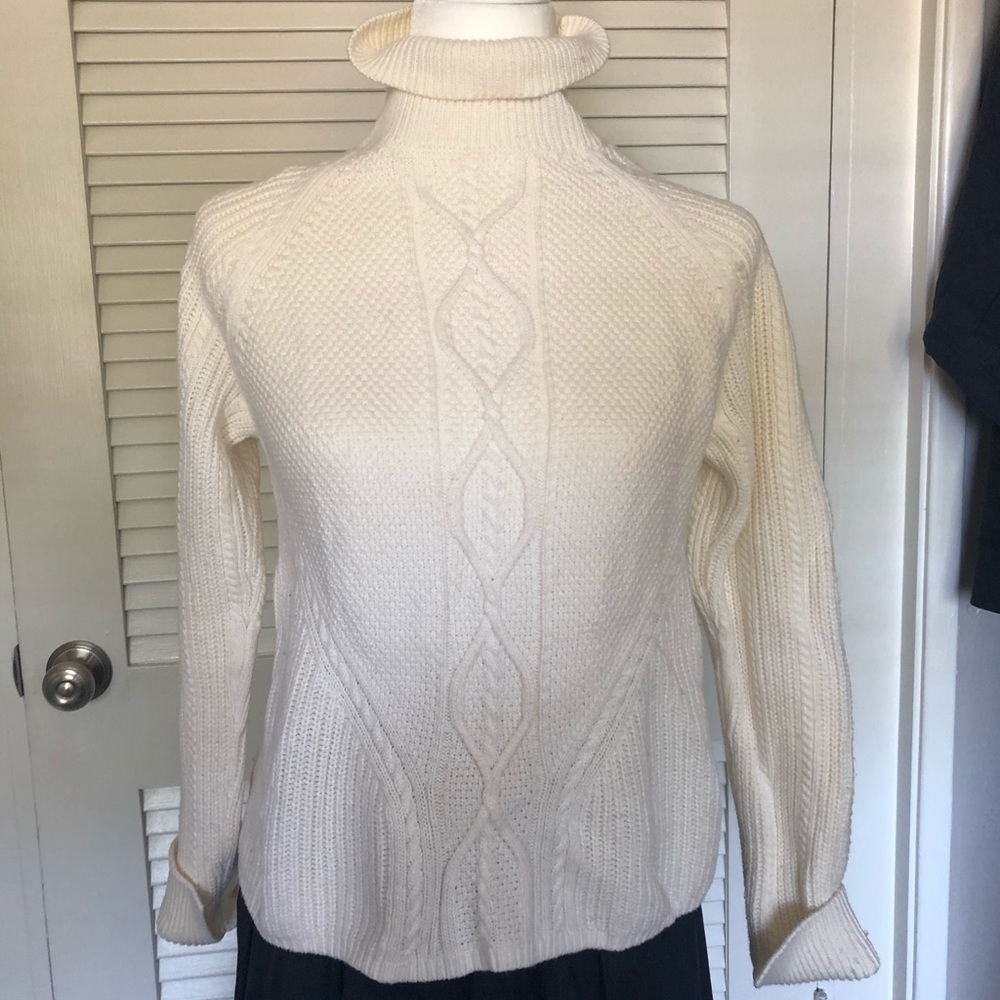 Banana Republic Cable Knit Turtleneck